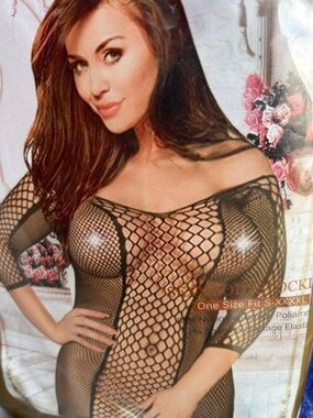 Fishnet knee-length Lingerie - Pack of 2